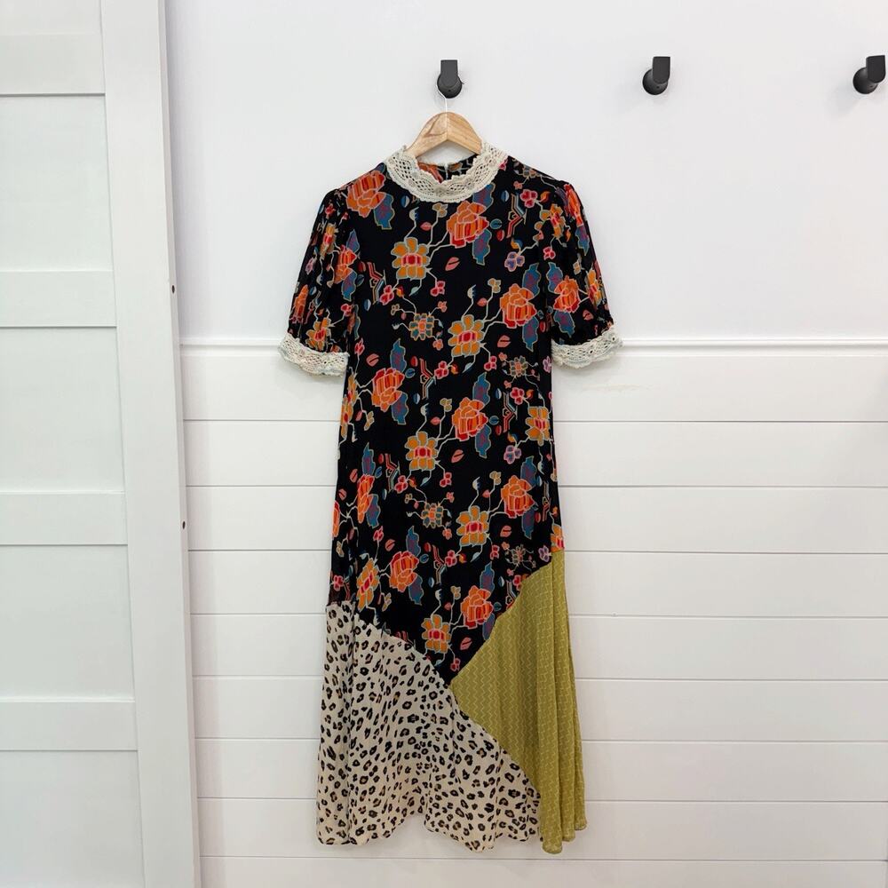 Anthropologie Soniya Embroidered Maxi Dress Size Small $228!